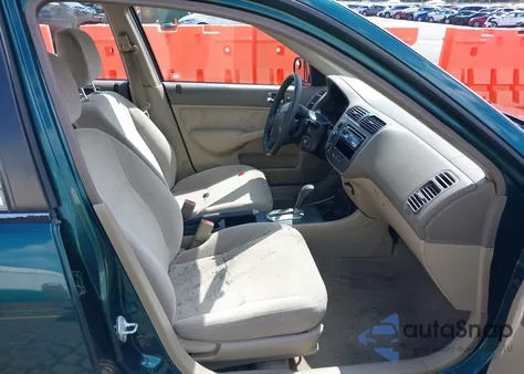 2002 Honda Civic Lx from USA, damaged, VIN JHMES16592S003414